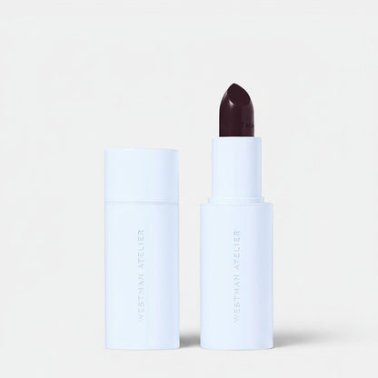 Shop Rescue Spa Hydrobalm Tinted Lipstick in deep plum shade, with hydrating formula and buildable color.