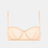 Shop Rescue Spa INDISCRETE beige underwire bandeau bra with removable straps and supportive side stays
