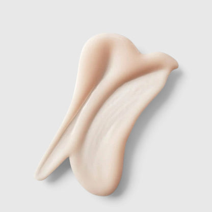 Shop Rescue Spa Intensive Fortifying Emulsion showing a smooth, creamy, pale pink skincare texture swatch