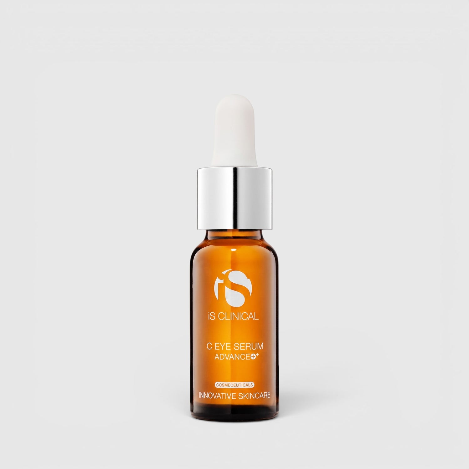 Shop Rescue Spa iS CLINICAL C Eye Serum Advance+ in an amber glass dropper bottle for under-eye treatment.