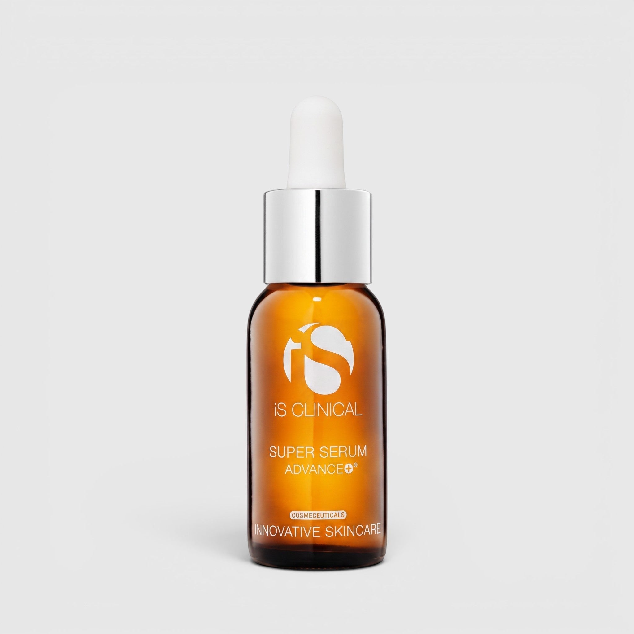Shop Rescue Spa iS Clinical Super Serum Advance+ vitamin C brightening serum in an amber glass dropper bottle