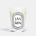 Shop Rescue Spa Jasmin scented candle in a clear glass vessel with a white wax floral fragrance