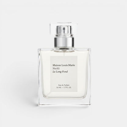Shop Rescue Spa No.02 Le Long Fond Eau de Parfum with hinoki wood, cedarwood, patchouli, and white musk notes.