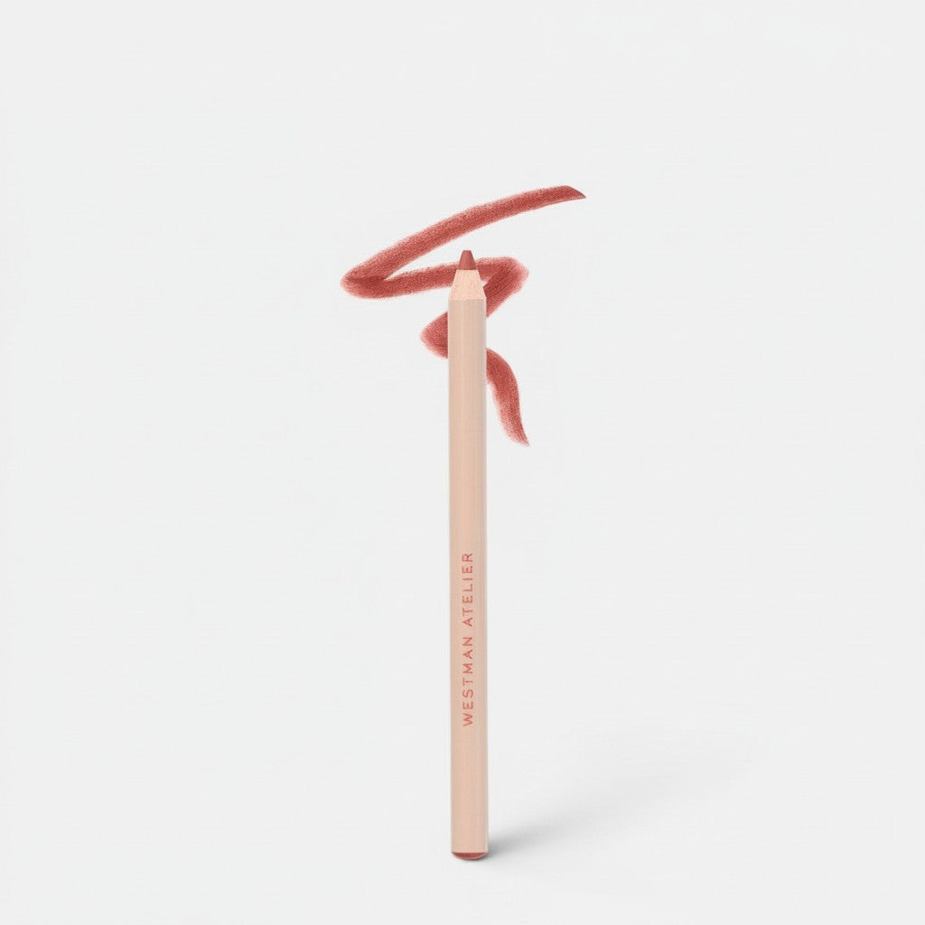 Shop Rescue Spa Lip Shape Lip Liner in a dusty nude rose shade with a creamy wax texture for precise application.