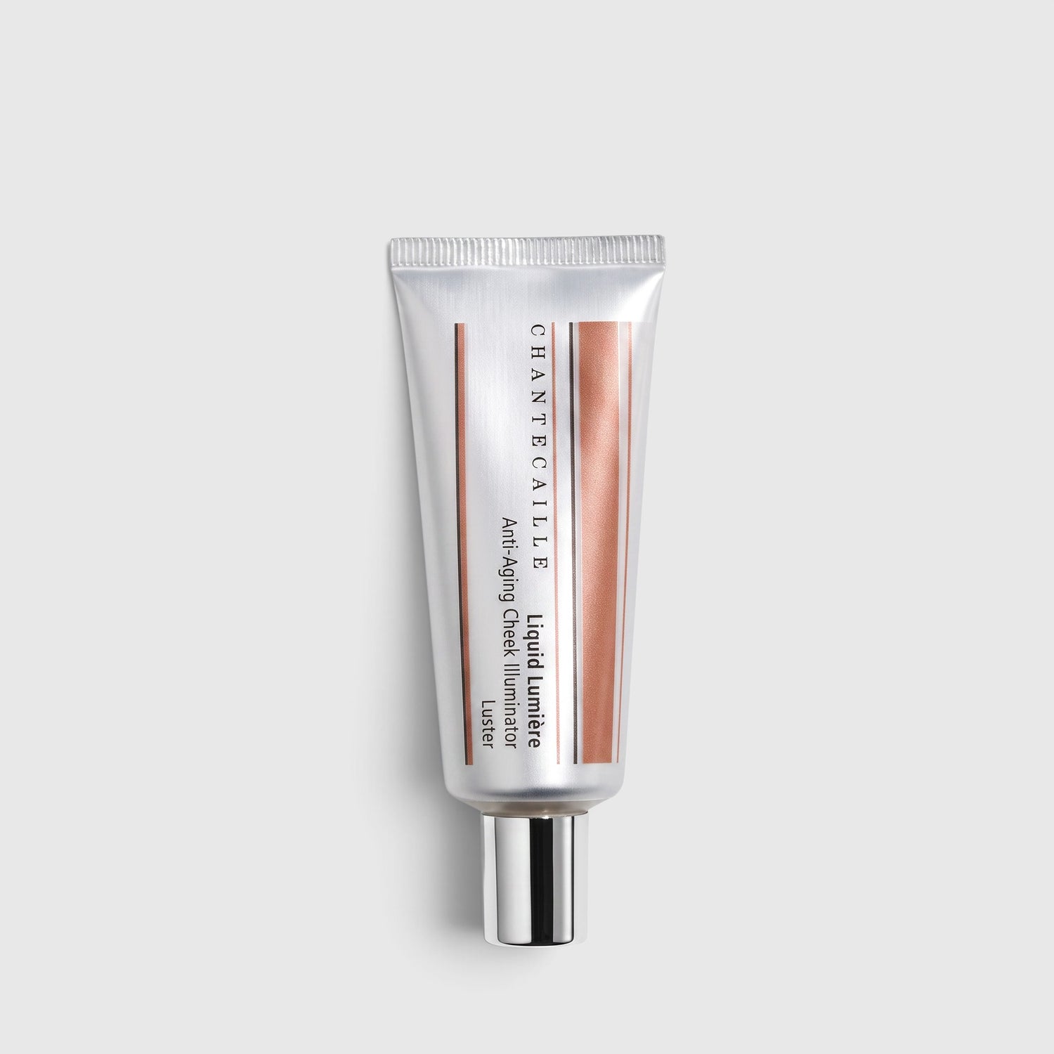 Shop Rescue Spa Liquid Lumiere highlighting fluid in a silver tube for radiant and luminous skin