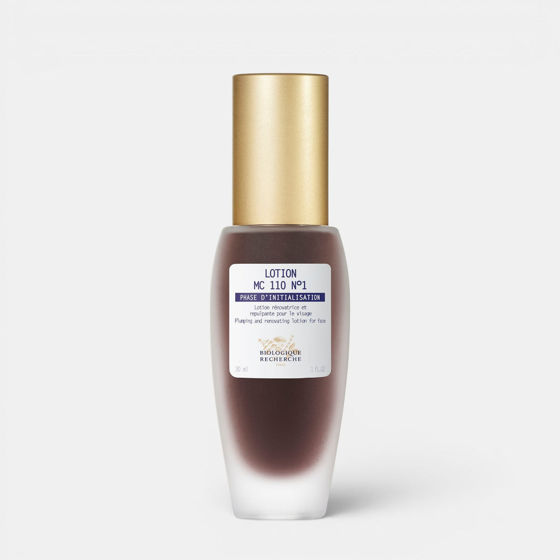 Shop Rescue Spa Biologique Recherche Lotion MC110 No.1 exfoliating face lotion in a 30ml frosted glass bottle.