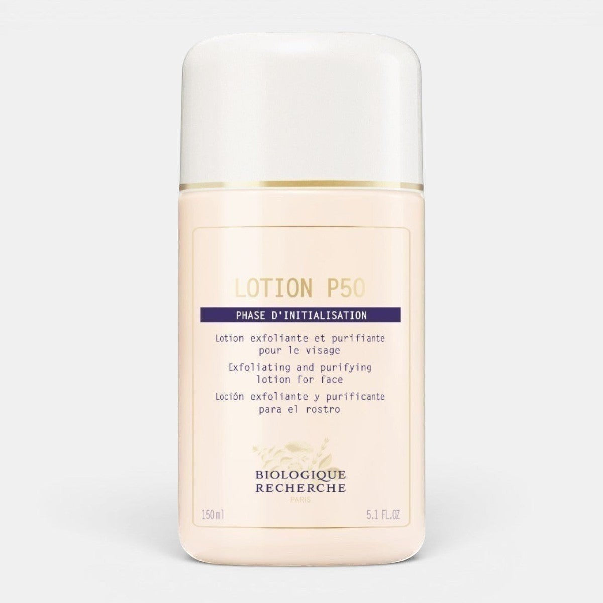 Shop Rescue Spa Biologique Recherche Lotion P50 exfoliating and purifying toner for face, 150ml.