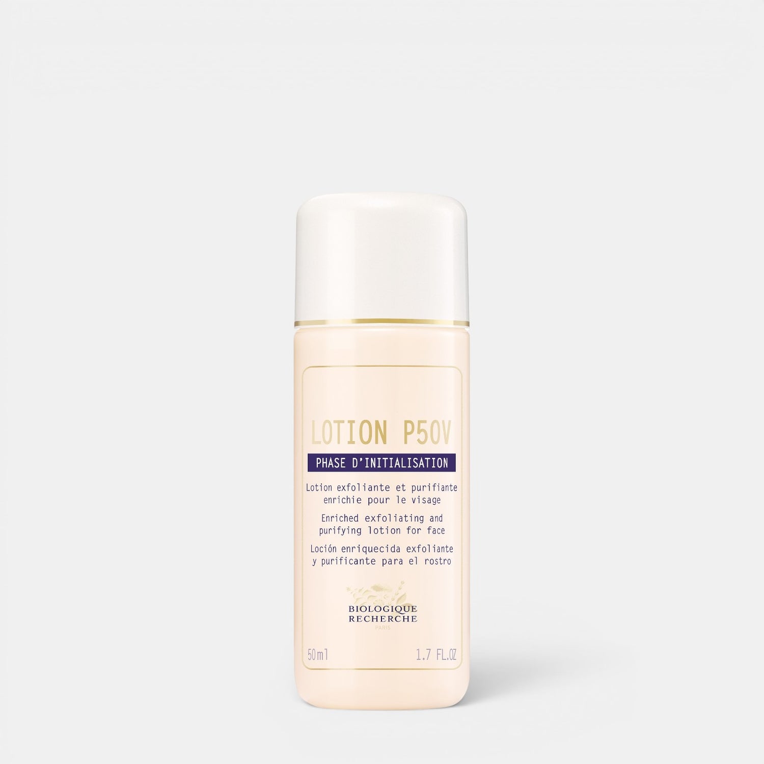Shop Rescue Spa Lotion P50V vitamin-enriched exfoliating toner in a 50ml bottle for dry and mature skin.