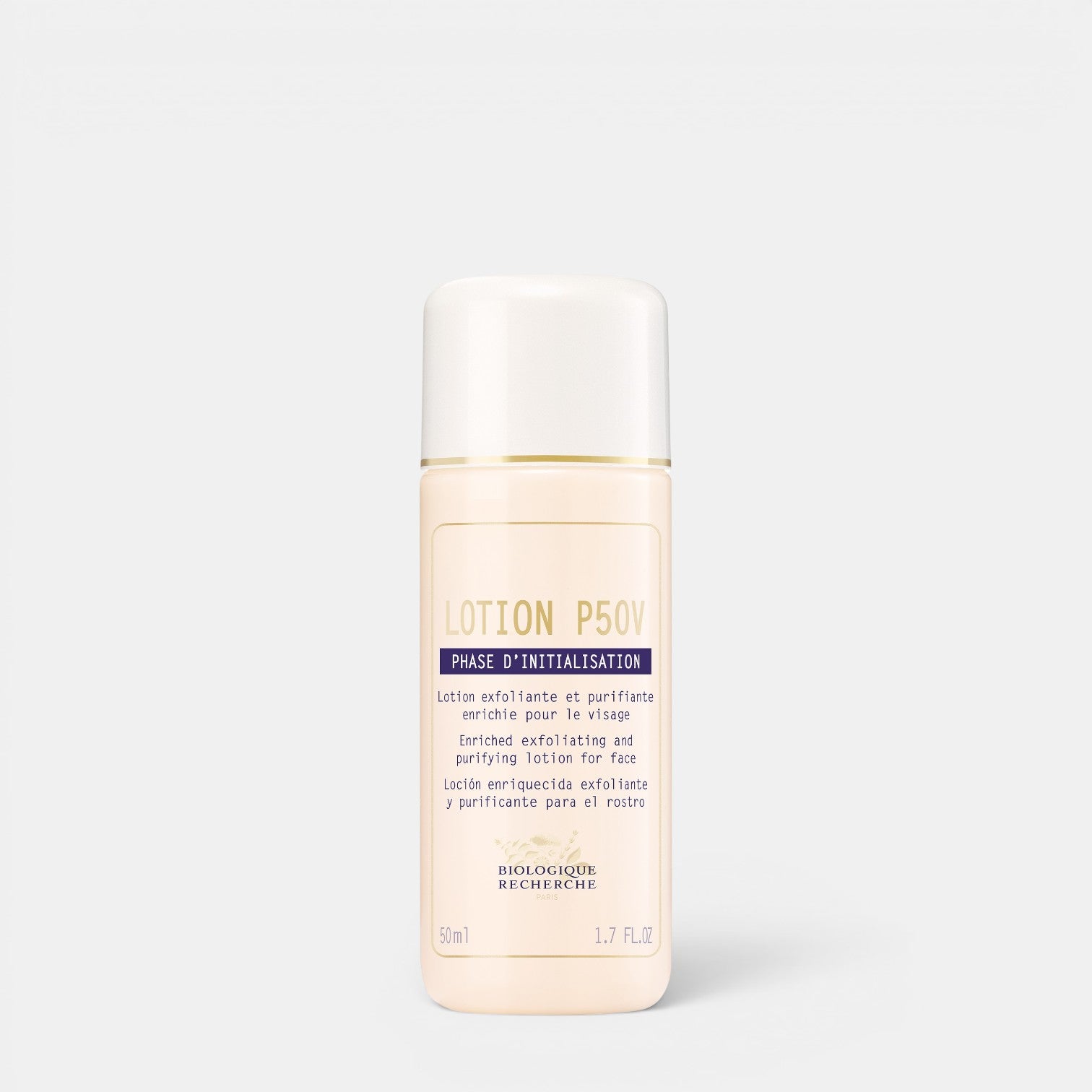 Shop Rescue Spa Lotion P50V vitamin-enriched exfoliating toner in a 50ml bottle for dry and mature skin.