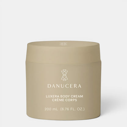 Shop Rescue Spa Luxera Body Cream in a matte beige 200ml jar for intensive skin hydration and firming.