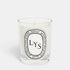 Shop Rescue Spa Lys 190g floral scented candle in a clear glass jar with a white label featuring black typography.