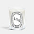 Shop Rescue Spa Lys scented candle in a clear glass vessel with a white wax floral fragrance