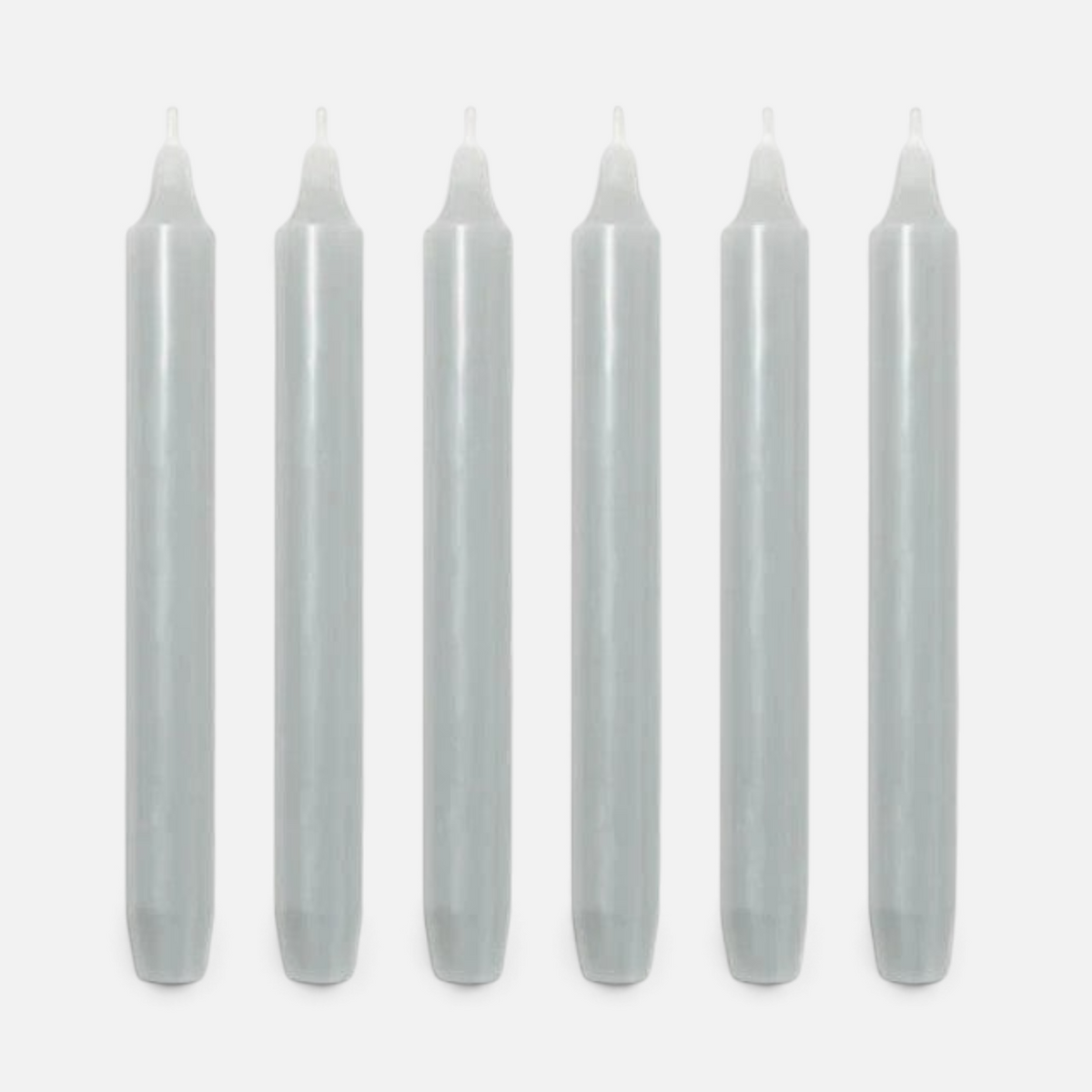 Shop Rescue Spa Madeleine Black Taper Candles, 8" tall, dripless and smokeless wax