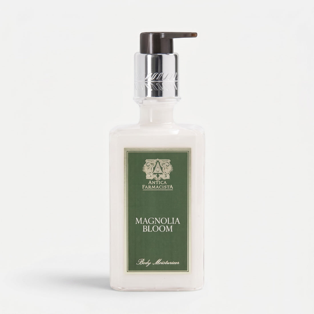 Shop Rescue Spa Magnolia Bloom hand and body moisturizer in a clear pump bottle with a green label