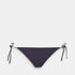 Shop Rescue Spa MALOU bikini bottom in dark purple with adjustable side ties
