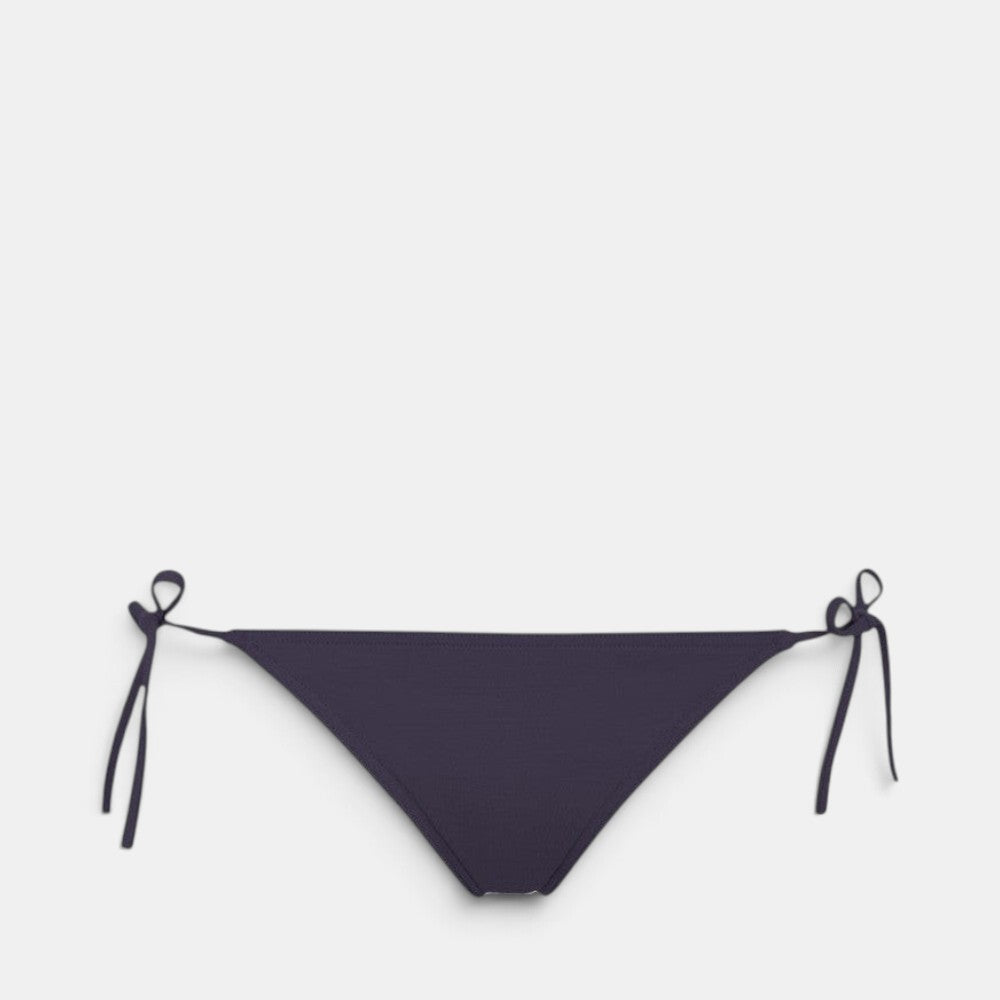 Shop Rescue Spa MALOU dark purple bikini bottom with adjustable side ties