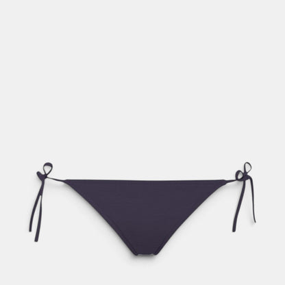 Shop Rescue Spa MALOU dark purple bikini bottom with adjustable side ties