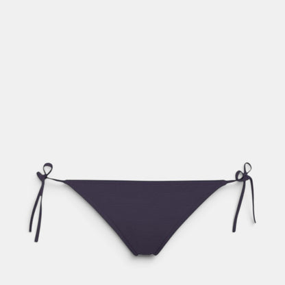 Shop Rescue Spa MALOU bikini bottoms in dark purple with adjustable side ties