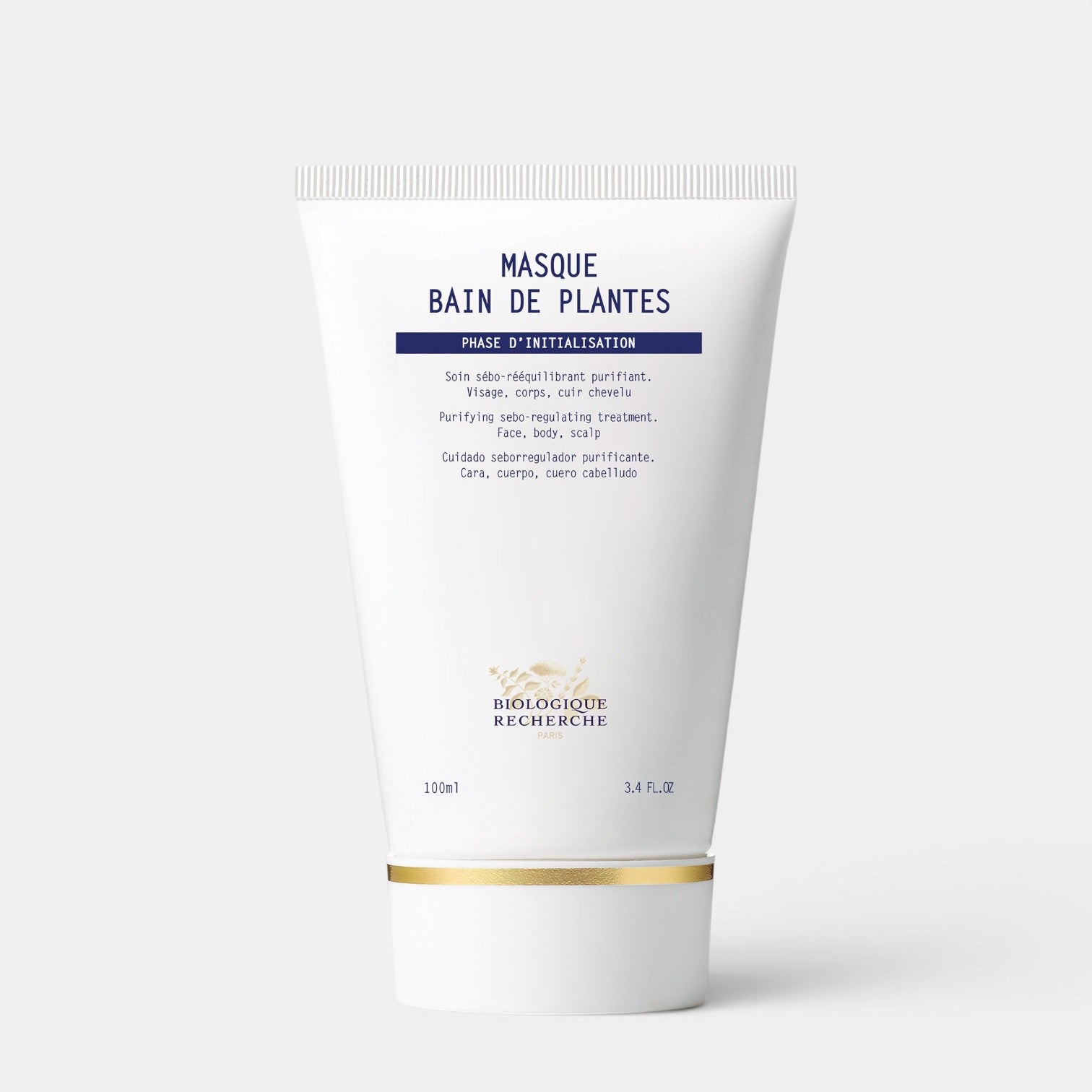 Shop Rescue Spa Biologique Recherche Masque Bain de Plantes purifying treatment tube for face, body, and scalp.