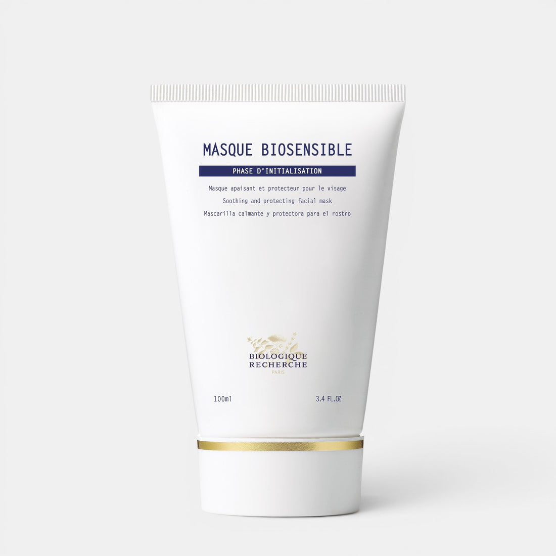 Shop Rescue Spa Biologique Recherche Masque Biosensible calming and protective facial mask in a 100ml white tube.