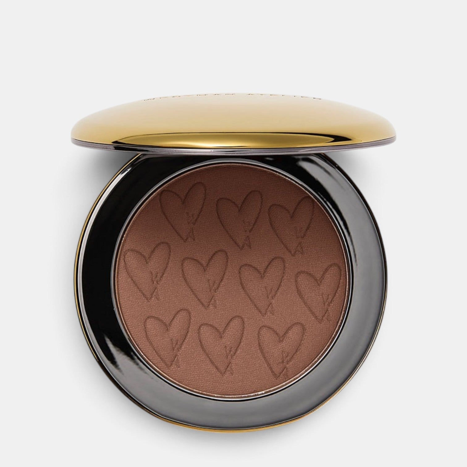 Shop Rescue Spa Beauty Butter Powder Bronzer in a gold compact with heart-embossed matte brown powder.