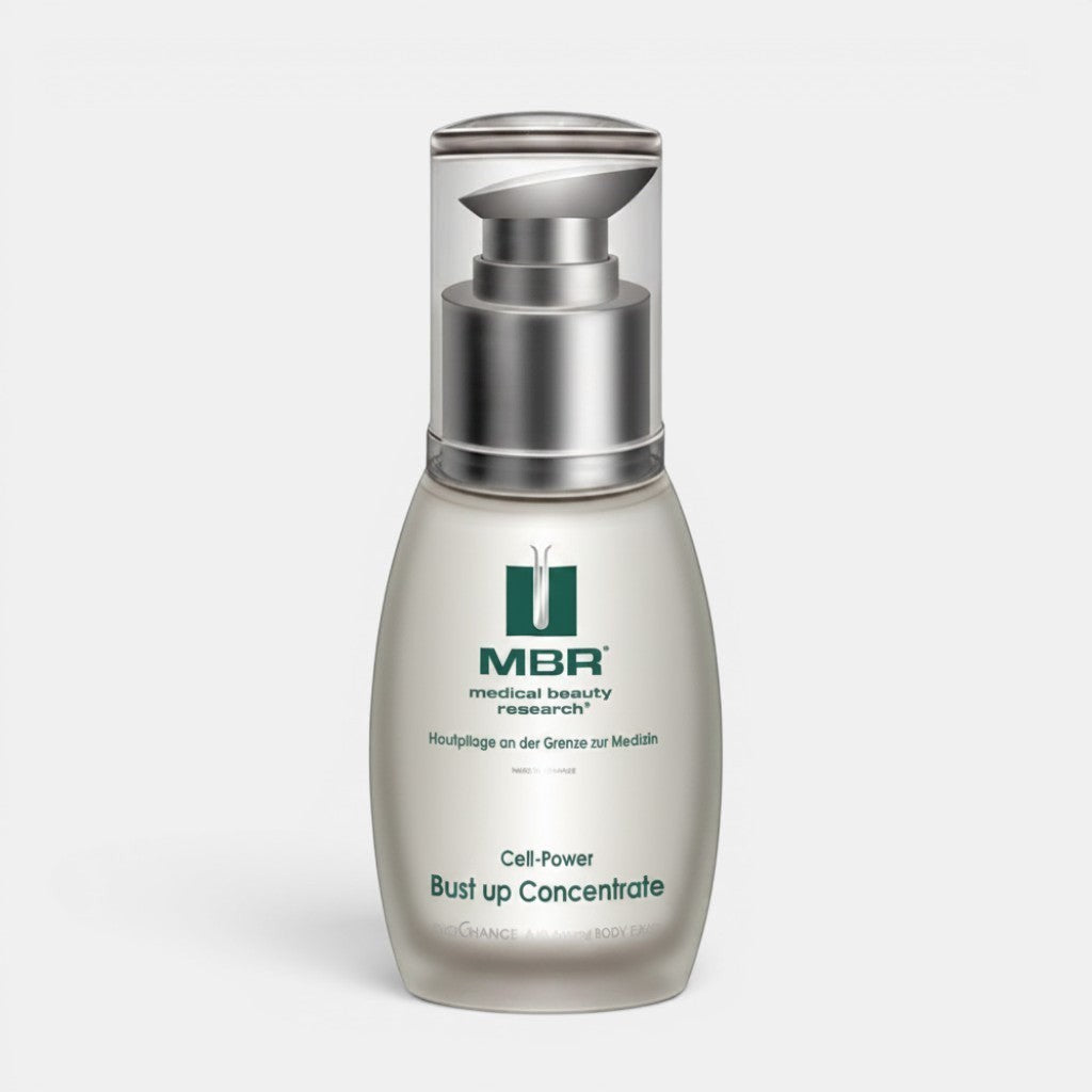 Shop Rescue Spa MBR Cell Power Bust up Concentrate lifting serum in a 50ml pump bottle for firming breast tissue.