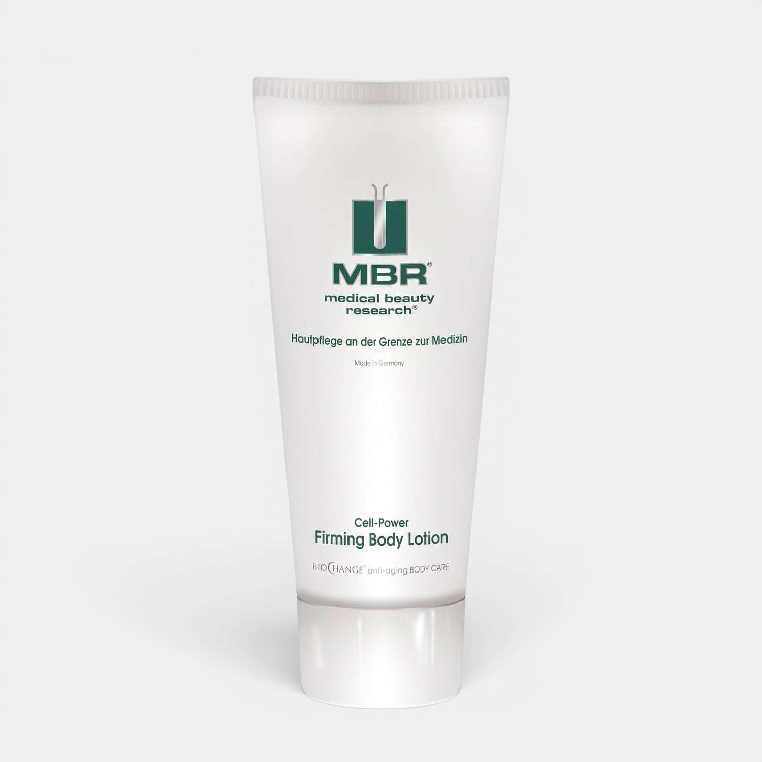 Shop Rescue Spa MBR Cell Power Firming Body Lotion in a white 200ml squeeze tube for skin elasticity and hydration.