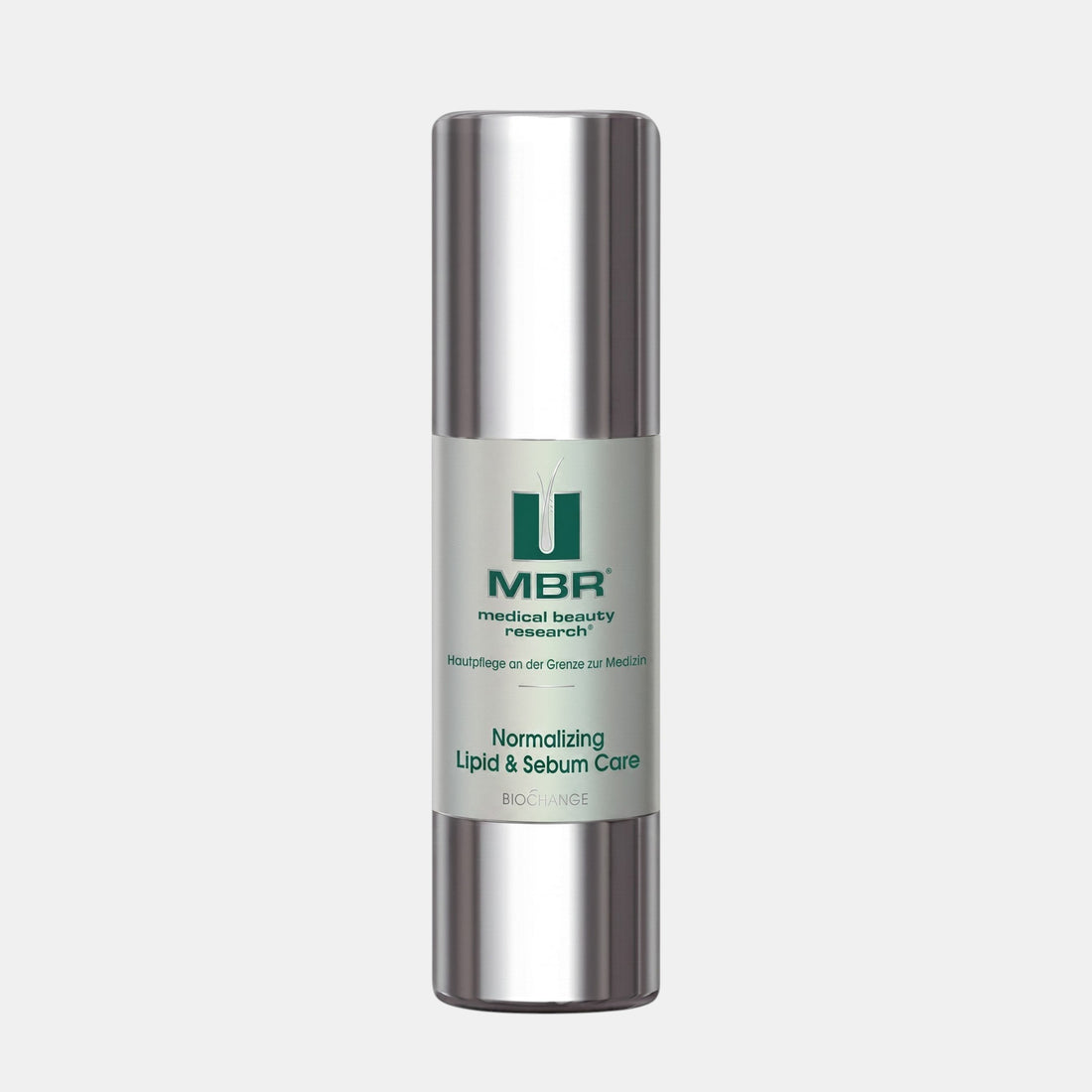 Shop Rescue Spa MBR Normalizing Lipid &amp; Sebum Care mattifying cream in a silver airless pump bottle for oily skin.