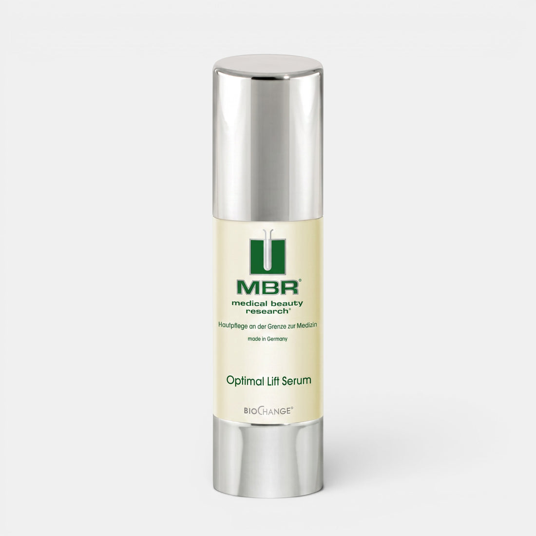 Shop Rescue Spa MBR Optimal Lift Serum in a 30ml pump bottle for reducing fine lines and wrinkles.