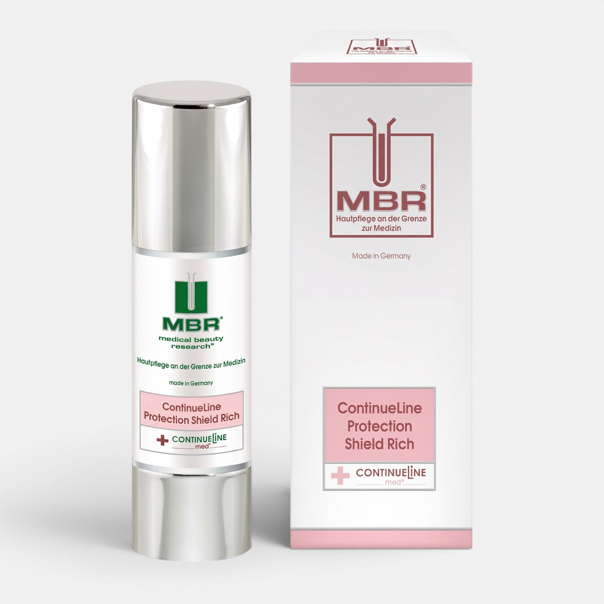 Shop Rescue Spa MBR ContinueLine Protection Shield Rich face cream bottle and box packaging