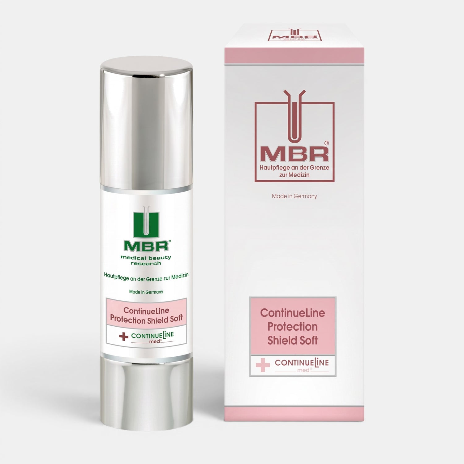 Shop Rescue Spa MBR ContinueLine Protection Shield Soft cream bottle and packaging box