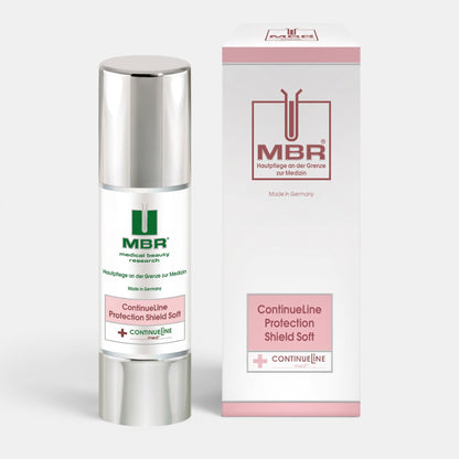 Shop Rescue Spa MBR ContinueLine Protection Shield Soft cream bottle and packaging box