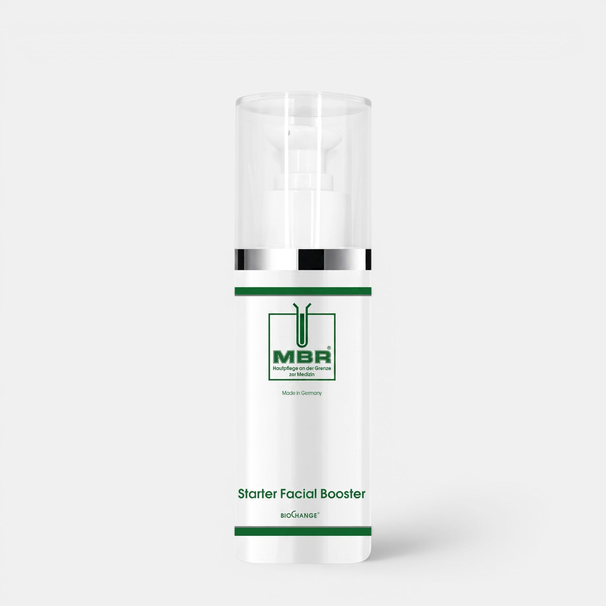 Shop Rescue Spa MBR Starter Facial Booster toner in a white pump bottle for firming and hydrating skin.