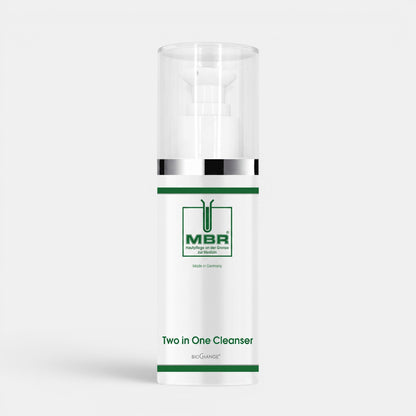 Shop Rescue Spa MBR Two in One Cleanser 150ml bottle with pump dispenser for gentle daily facial skin care