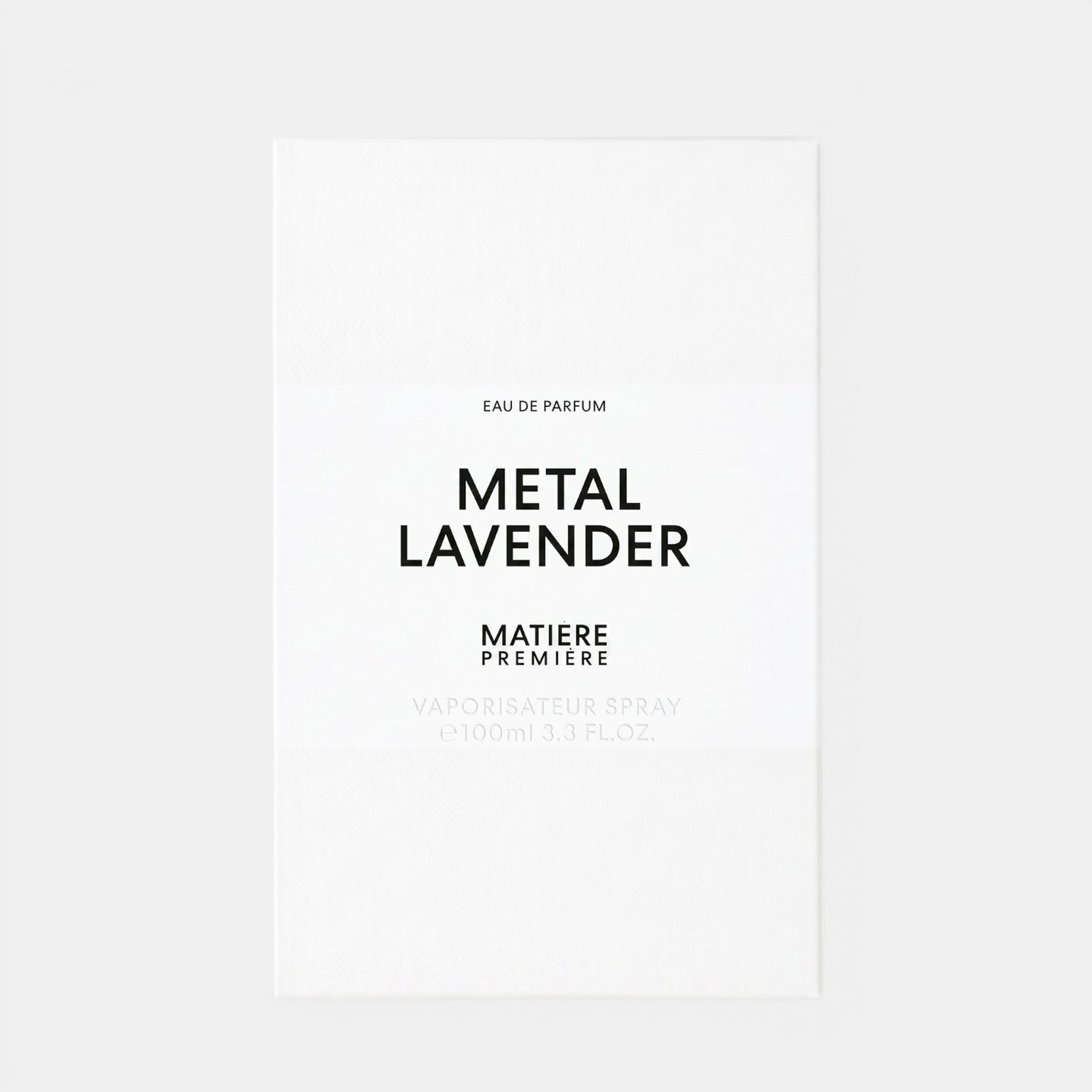 Shop Rescue Spa Metal Lavender eau de parfum 100ml white rectangular fragrance box
