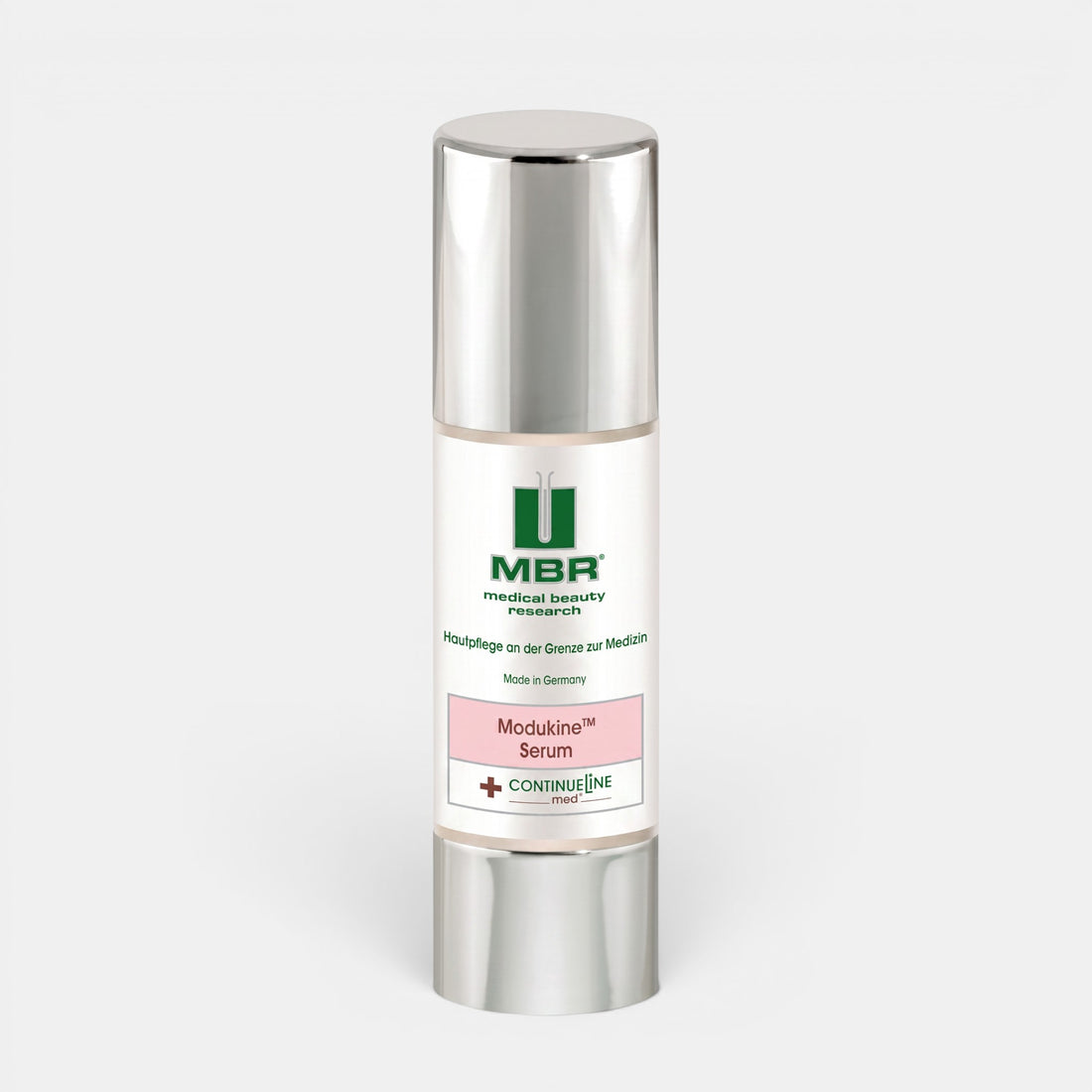 Shop Rescue Spa MBR Modukine Serum in a 50ml airless pump bottle for sensitive and rosacea-prone skin