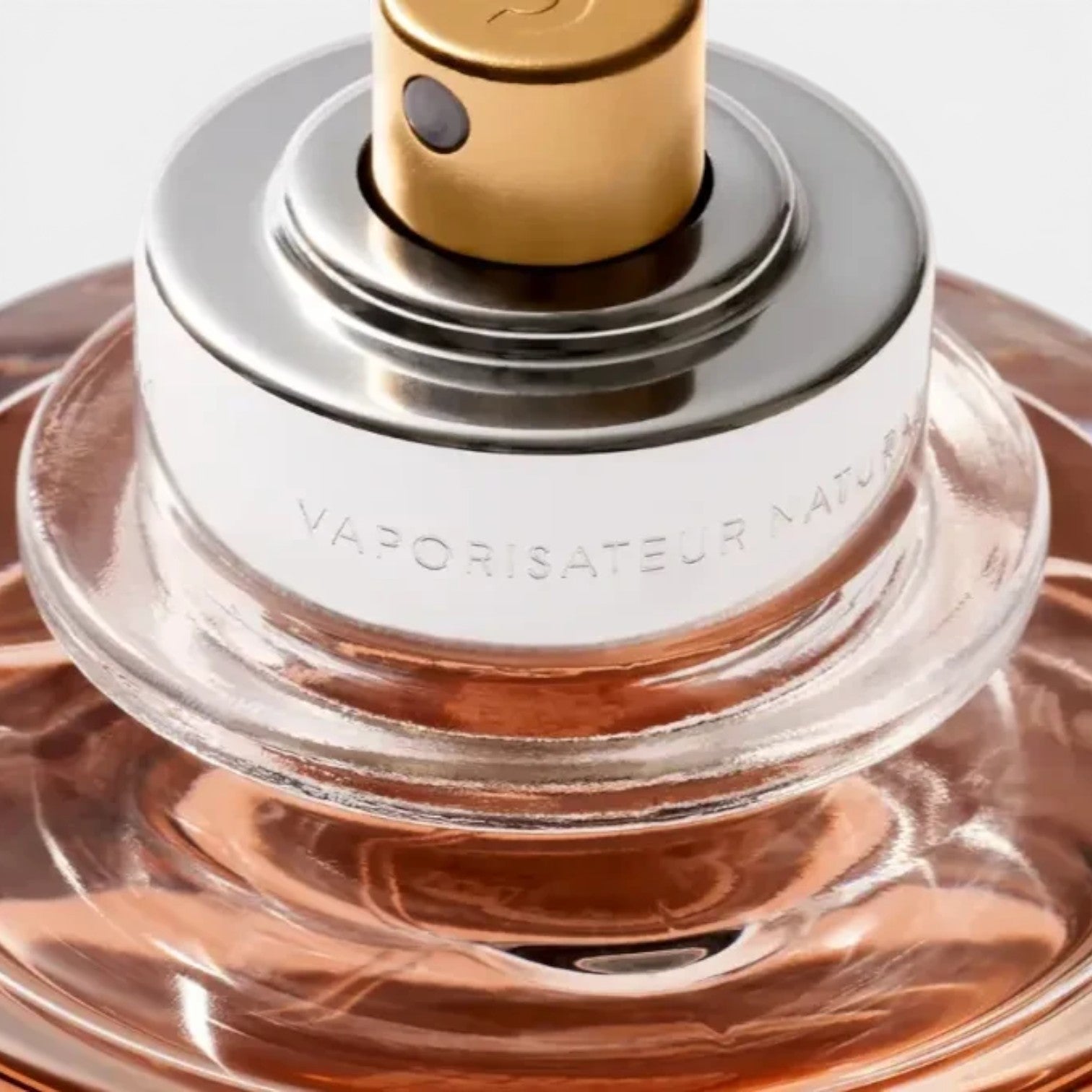 Shop Rescue Spa Mojave Ghost Absolu de Parfum, a rose-gold tinted fragrance with a textured cap and gold atomizer.