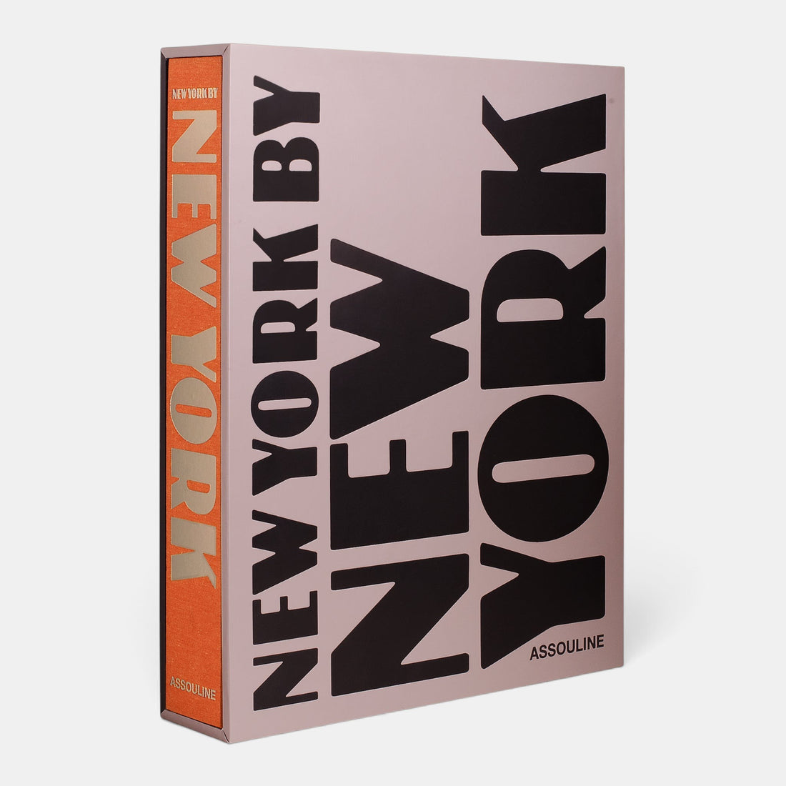 Shop Rescue Spa New York by New York hardcover book in a pink slipcase with bold black typography