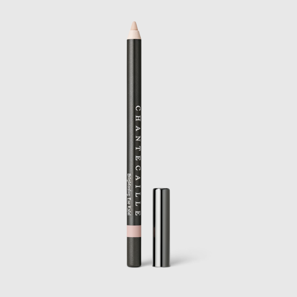 Shop Rescue Spa Chantecaille brightening eye kajal pencil in nude with aloe-infused formula and silver cap