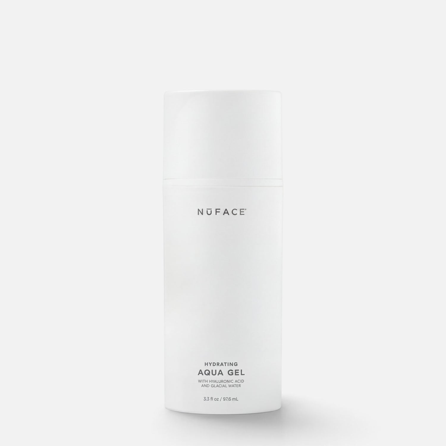 Shop Rescue Spa NuFACE Hydrating Aqua Gel bottle with hyaluronic acid for microcurrent activation and skin hydration.