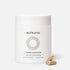 Shop Rescue Spa Nutrafol Stress Adaptogen MD hair wellness supplement bottle with two capsules on a white background