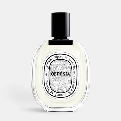 Shop Rescue Spa Ofresia Eau de Toilette 100ml perfume bottle with a black cap and floral label design