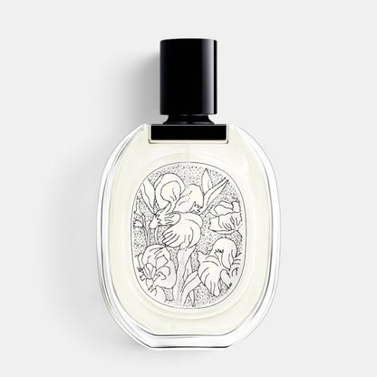 Shop Rescue Spa Ofresia Eau de Toilette in a clear glass bottle with a black cap and floral illustration label.