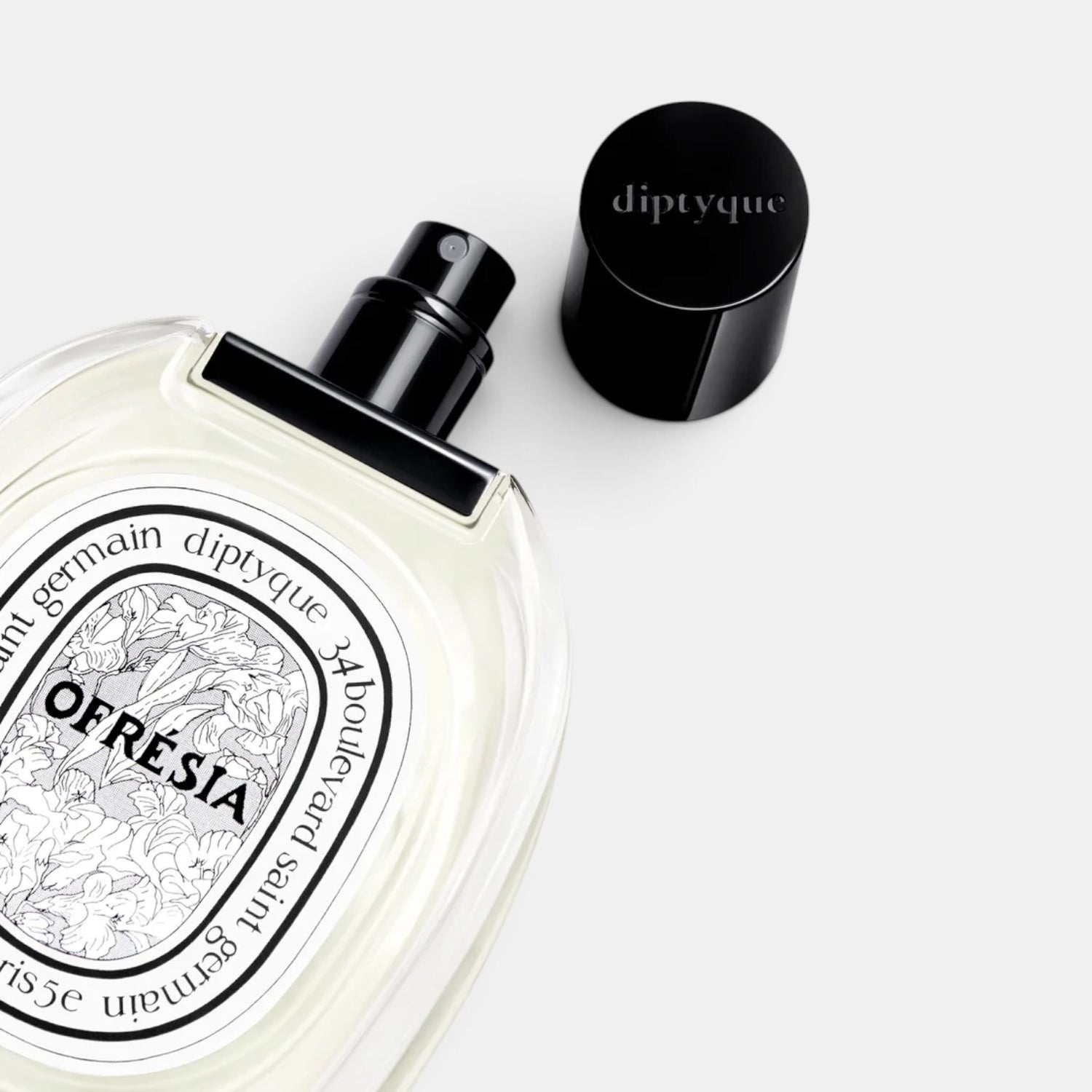 Shop Rescue Spa Ofresia Eau de Toilette bottle with black cap and floral label design