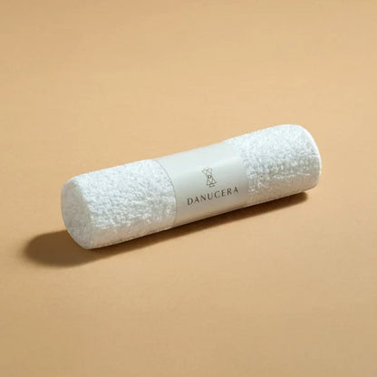 Shop Rescue Spa organic cotton dual washcloth with terry and muslin sides for effective double cleansing.