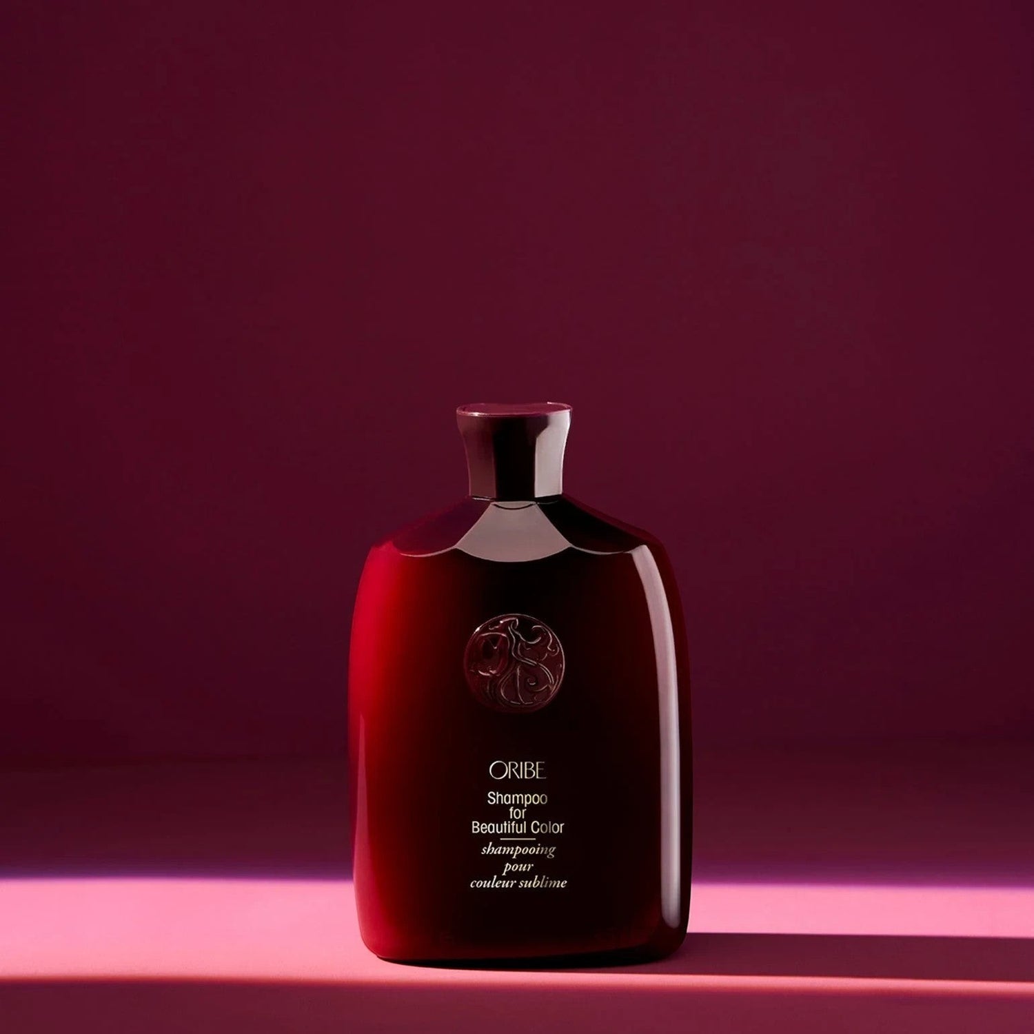 Shop Rescue Spa Oribe Shampoo for Beautiful Color in a dark red bottle for color-treated hair protection
