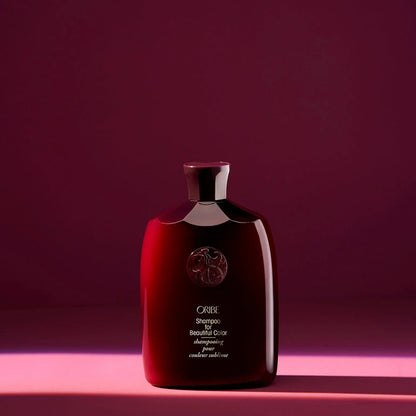 Shop Rescue Spa Oribe Shampoo for Beautiful Color in a dark red bottle for color-treated hair protection