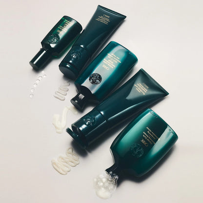 Shop Rescue Spa Oribe Curl Control Silkening Creme for defined, frizz-free curls with non-crunchy hold.