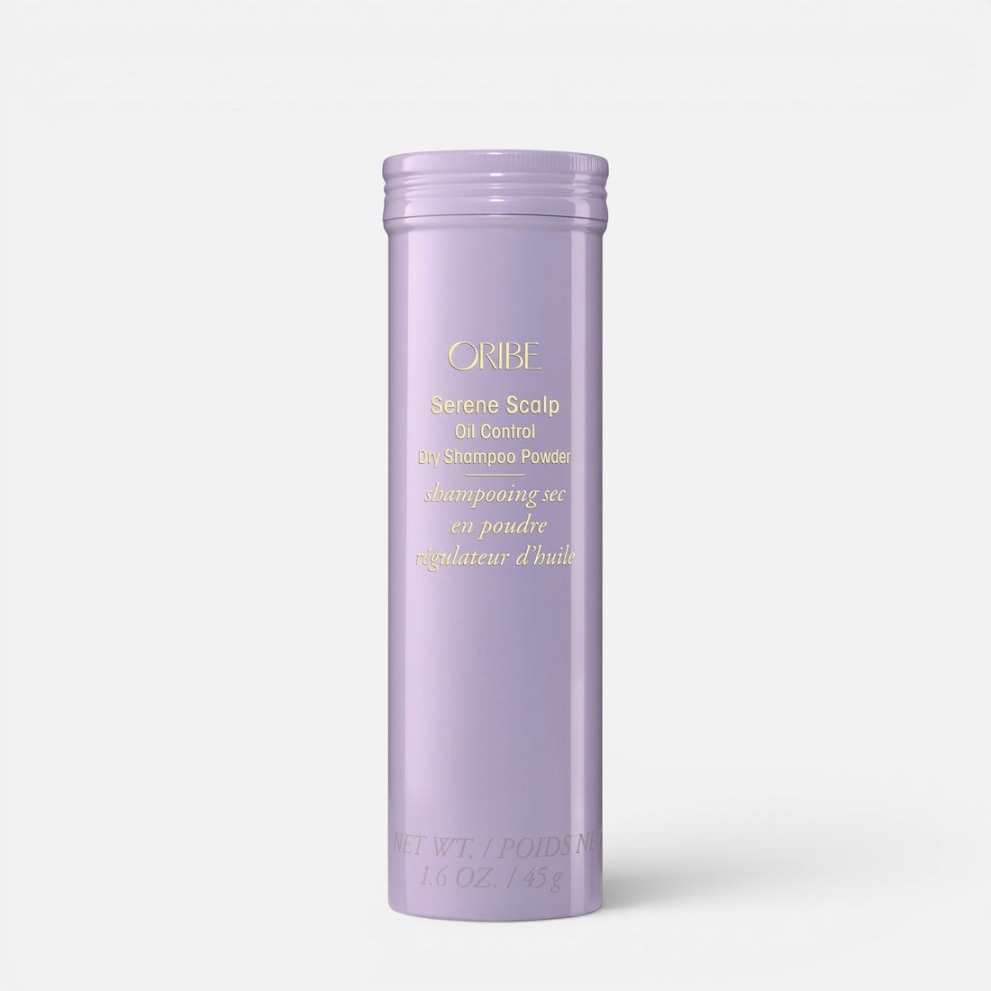 Shop Rescue Spa Oribe Serene Scalp oil control dry shampoo powder in a lavender cylindrical bottle