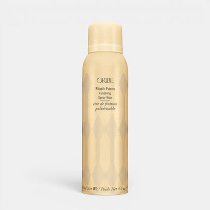 Shop Rescue Spa Oribe Flash Form Finishing Spray Wax in a gold aerosol bottle for textured hair styling.